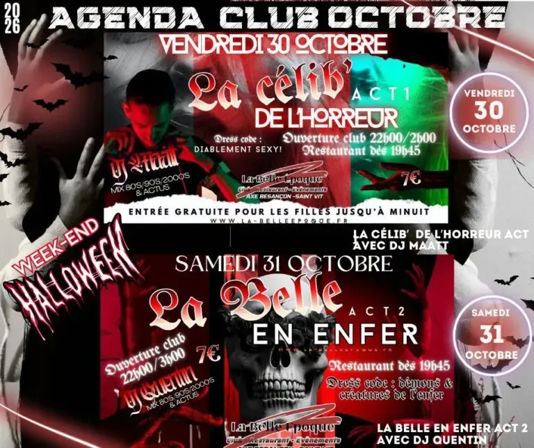 Le Week end Halloween